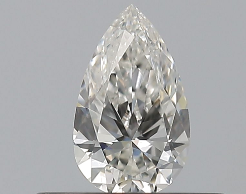 0.3 carat G-VS1 Natūralus Pear Deimantas (1)