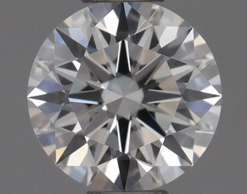 0.37 carat F-VVS2 Excellent cut Natūralus Round Deimantas (1)
