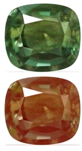 0.32 carat GREEN Cushion Alexandrite (1)