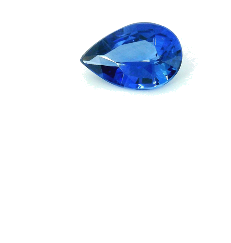 0.63 carat BLUE Pear Safyras (1)