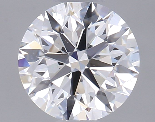 0.57 carat E-SI1 Excellent cut Natūralus Round Deimantas (1)