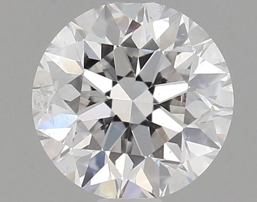 0.5 carat E-SI2 Very Good cut Natūralus Round Deimantas (1)