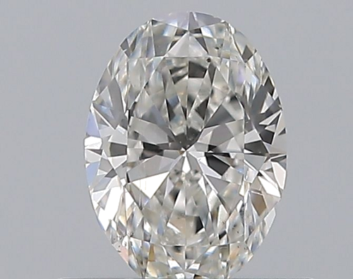 0.51 carat G-SI1 Natūralus Oval Deimantas (1)