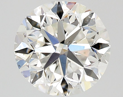 0.5 carat G-VS2 GD cut Natūralus Round Deimantas (1)