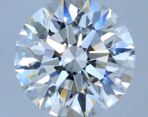 0.5 carat F-VVS1 Excellent cut Natūralus Round Deimantas (1)
