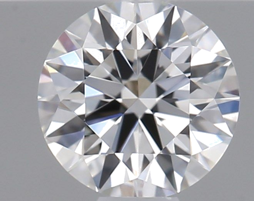 0.46 carat F-VVS1 Excellent cut Natūralus Round Deimantas (1)