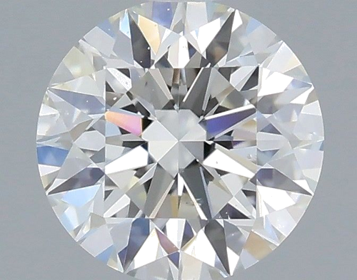 0.61 carat I-SI1 Excellent cut Natūralus Round Deimantas (1)