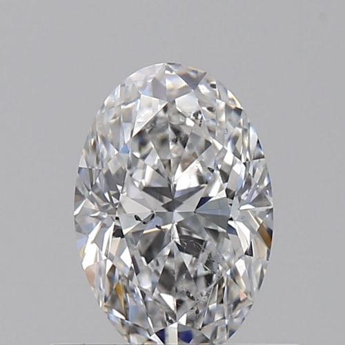 0.48 carat E-SI2 Natūralus Oval Deimantas (1)