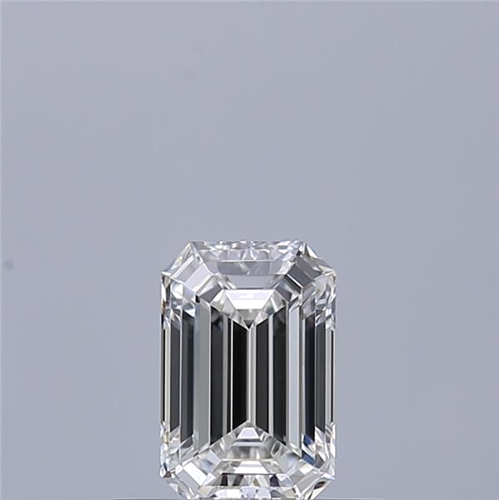 0.42 carat F-VVS1 Natūralus Emerald Deimantas (1)