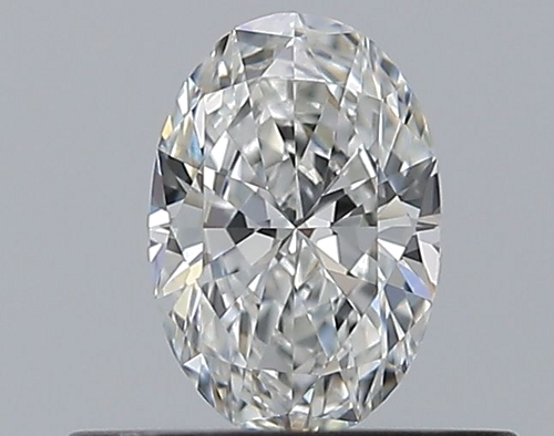 0.32 carat F-VVS2 Natūralus Oval Deimantas (1)