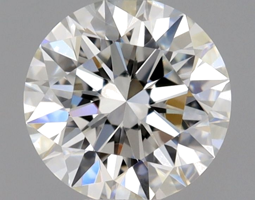 0.51 carat H-IF Excellent cut Natūralus Round Deimantas (1)