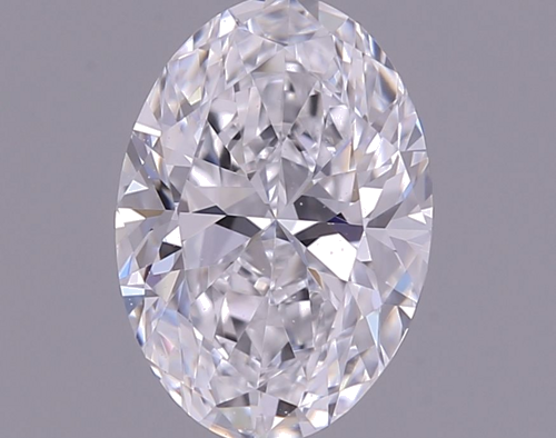 0.5 carat D-VVS2 Natūralus Oval Deimantas (1)