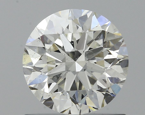 0.9 carat H-SI2 Very Good cut Natūralus Round Deimantas (1)
