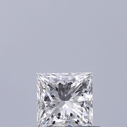 0.41 carat D-VVS1 Natūralus Princess Deimantas (1)