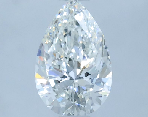 0.54 carat G-VS2 Natūralus Pear Deimantas (1)