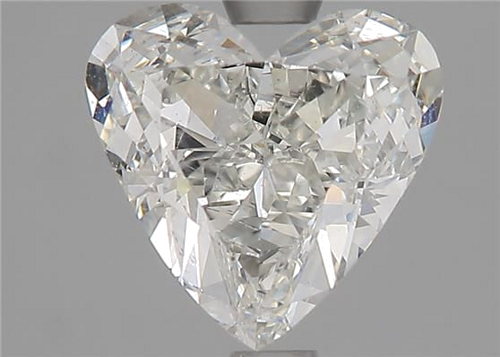 1.5 carat H-SI1 Natūralus Heart Deimantas (1)