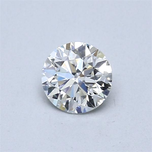 0.43 carat F-IF Excellent cut Natūralus Round Deimantas (1)