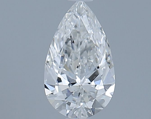 0.5 carat E-VS2 Natūralus Pear Deimantas (1)