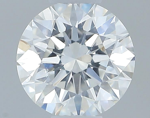 0.42 carat G-SI2 Excellent cut Natūralus Round Deimantas (1)