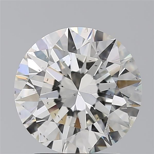 2.5 carat I-SI2 Excellent cut Natūralus Round Deimantas (1)