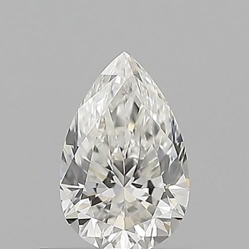 0.5 carat H-VVS1 Natūralus Pear Deimantas (1)