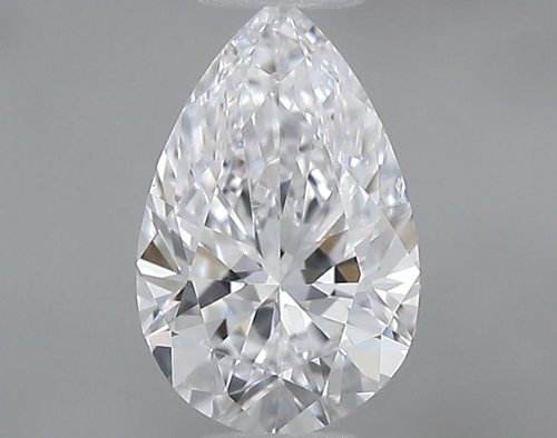 0.5 carat D-VS2 Natūralus Pear Deimantas (1)