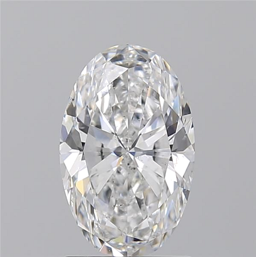 1.7 carat E-SI1 Natūralus Oval Deimantas (1)