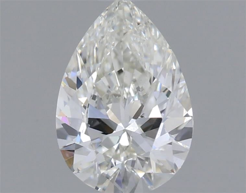 0.57 carat I-VS2 Natūralus Pear Deimantas (1)