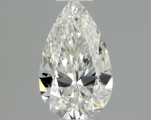 0.4 carat H-VS2 Natūralus Pear Deimantas (1)