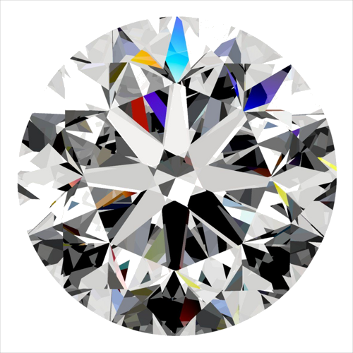 0.3 carat G-VS1 GD cut Natūralus Round Deimantas (1)