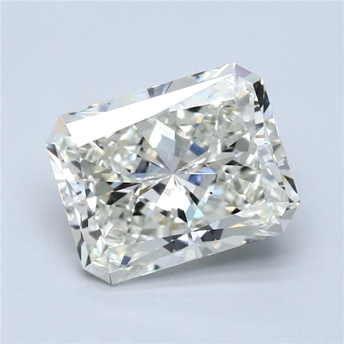 5.38 carat K-VVS2 Natūralus Radiant Deimantas (1)