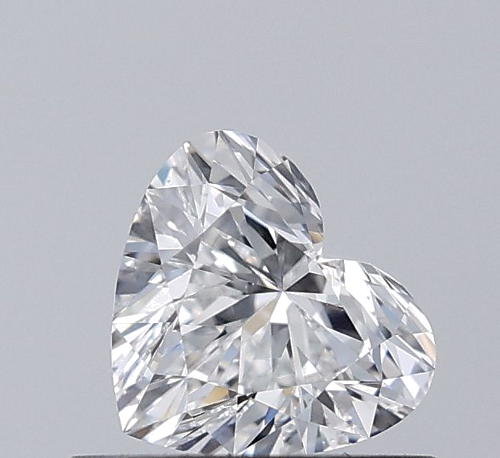 0.5 carat E-VS1 Natūralus Heart Deimantas (1)