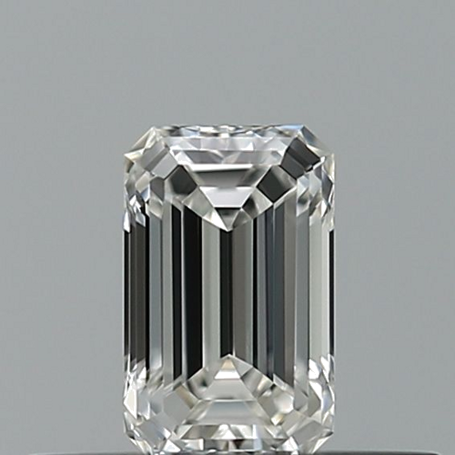 0.28 carat F-VVS2 Natūralus Emerald Deimantas (1)