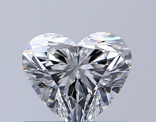0.5 carat E-VS1 Natūralus Heart Deimantas (1)
