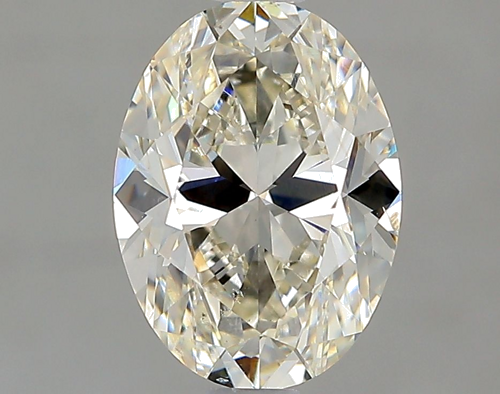 1.4 carat K-SI1 Natūralus Oval Deimantas (1)