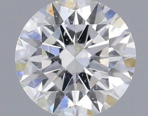 0.4 carat F-SI2 Excellent cut Natūralus Round Deimantas (1)