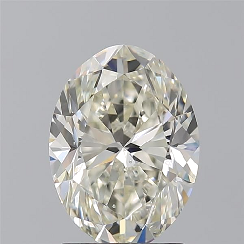 2.2 carat K-VS2 Natūralus Oval Deimantas (1)