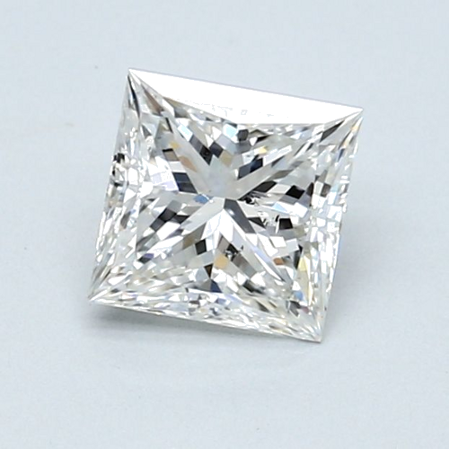 1.01 carat G-SI2 Natūralus Princess Deimantas (1)