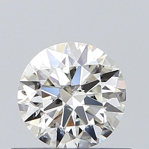 0.52 carat J-SI2 Excellent cut Natūralus Round Deimantas (1)