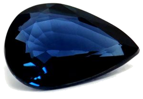 0.67 carat BLUE Pear Safyras (1)