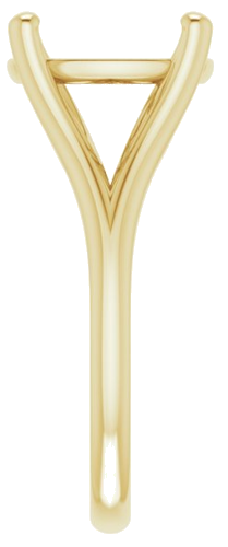 Sužadėtuvių Žiedas „Solitaire“ 14k yellow gold Cushion 11mm (4)