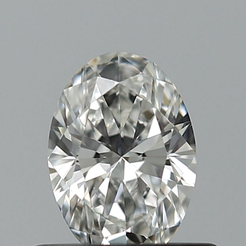 0.43 carat F-VVS1 Natūralus Oval Deimantas (1)