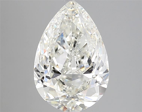 2.0 carat I-SI2 Natūralus Pear Deimantas (1)