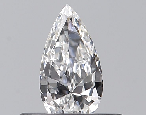 0.24 carat E-VVS2 Natūralus Pear Deimantas (1)
