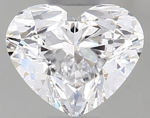 0.5 carat D-VVS1 Natūralus Heart Deimantas (1)