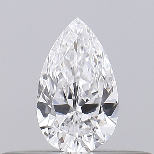 0.2 carat D-VS2 Natūralus Pear Deimantas (1)