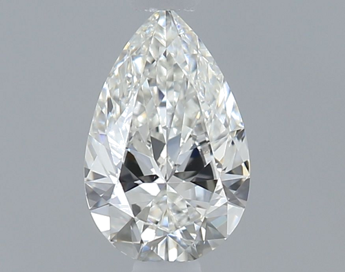 0.3 carat H-VVS1 Natūralus Pear Deimantas (1)