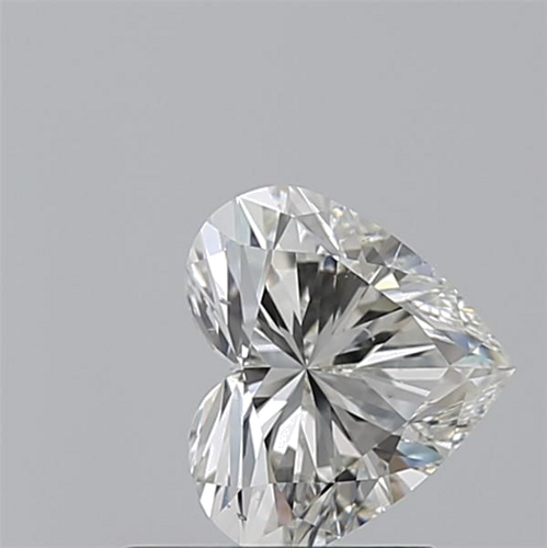 1.01 carat I-SI1 Natūralus Heart Deimantas (1)