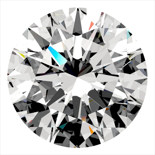 0.32 carat E-VVS1 Excellent cut Natūralus Round Deimantas (1)