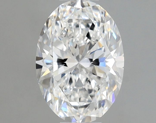 0.5 carat E-VS2 Natūralus Oval Deimantas (1)